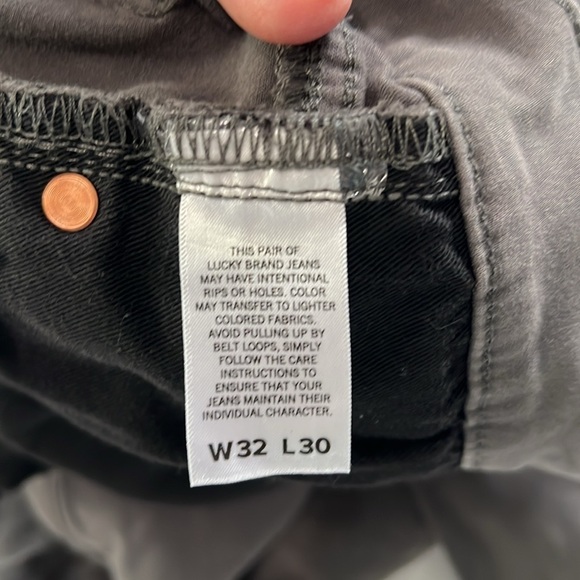 Lucky Brand Grey 121 Slim Straight Jeans - Picture 6 of 7